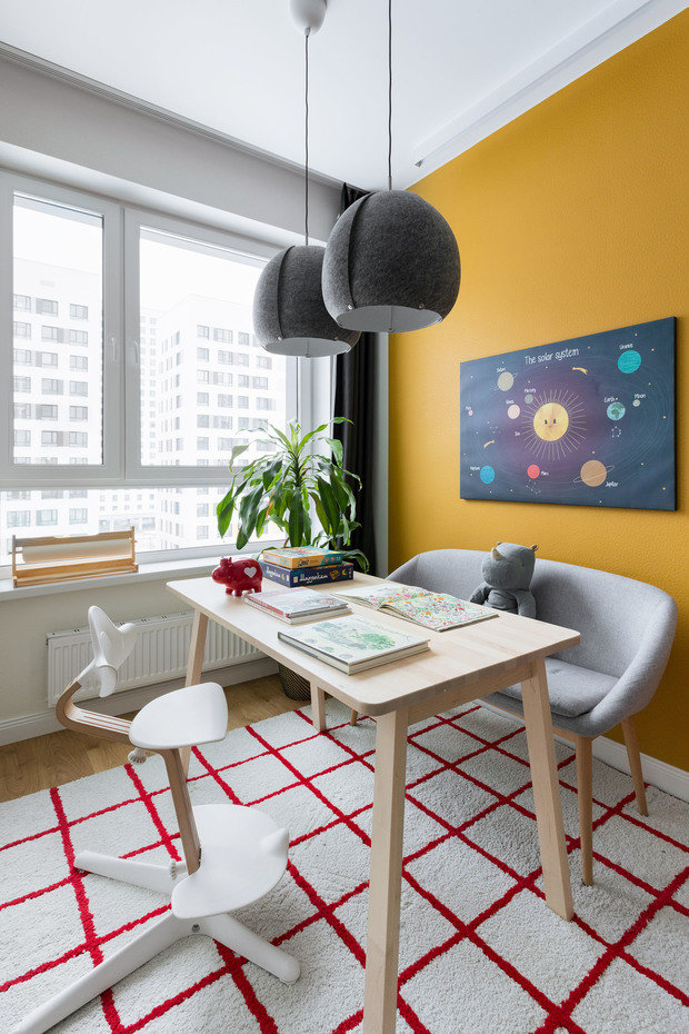 Фотография: Детская в стиле Скандинавский, Современный, Квартира, Проект недели, 4 и больше, 60-90 метров, Юрий Миронов – фото на INMYROOM