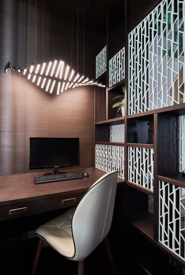 Фотография: Кабинет в стиле Восточный, Эклектика, Квартира, Проект недели, Москва, 4 и больше, Более 90 метров, Бюро IVA – фото на INMYROOM