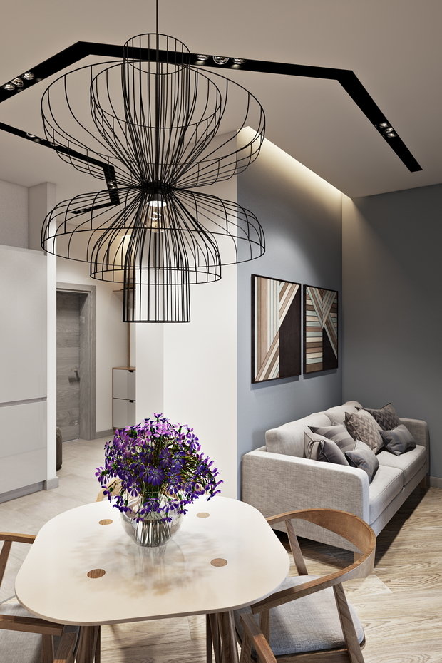 Фото из портфолио Акварель – фотографии дизайна интерьеров на INMYROOM