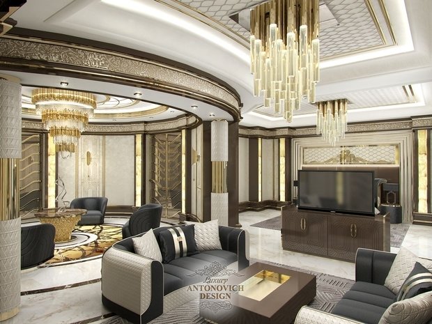 Фото из портфолио Ар деко для искушённых – фотографии дизайна интерьеров на INMYROOM
