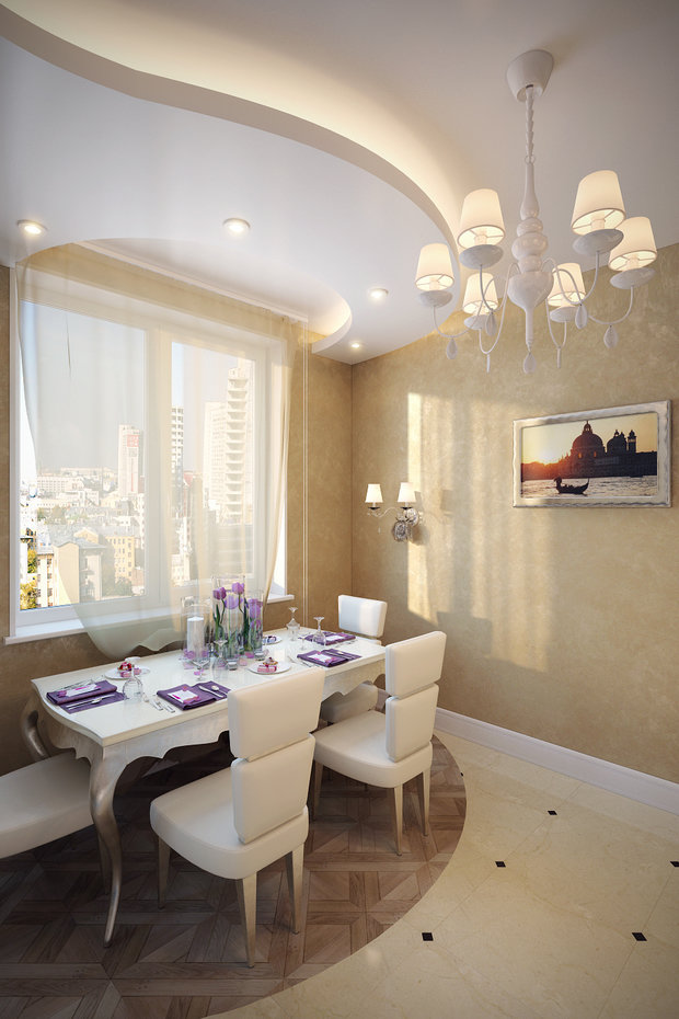 Фото из портфолио Квартира в стиле Арт-деко для девушки руководителя – фотографии дизайна интерьеров на INMYROOM