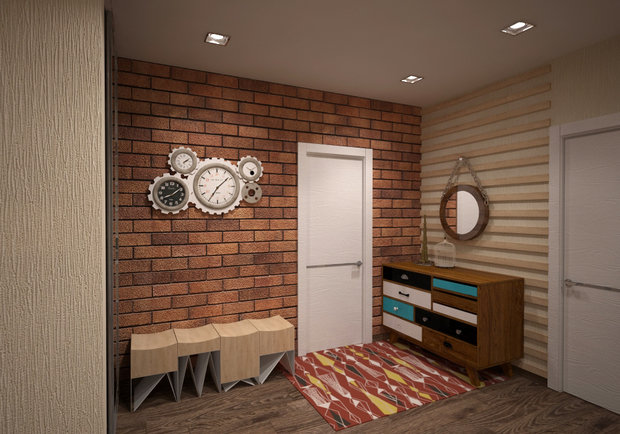 Фото из портфолио Квартира в ЖК "Эдем" – фотографии дизайна интерьеров на INMYROOM