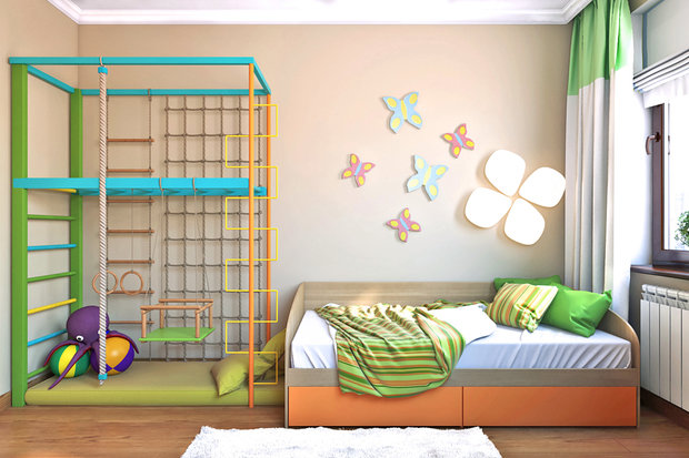 Фото из портфолио Мандариновый всплеск – фотографии дизайна интерьеров на INMYROOM