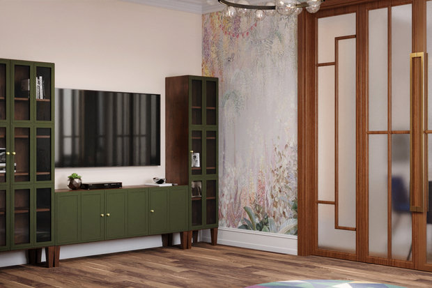 Фото из портфолио Двушка в стиле неоклассика – фотографии дизайна интерьеров на INMYROOM