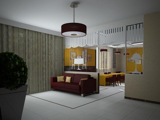 Фото из портфолио Гостиничная столовая – фотографии дизайна интерьеров на INMYROOM