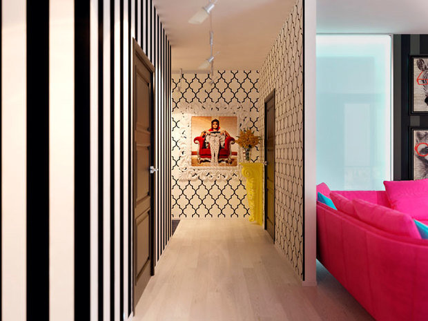 Фото из портфолио Квартира в стиле Энди Уорхола – фотографии дизайна интерьеров на INMYROOM