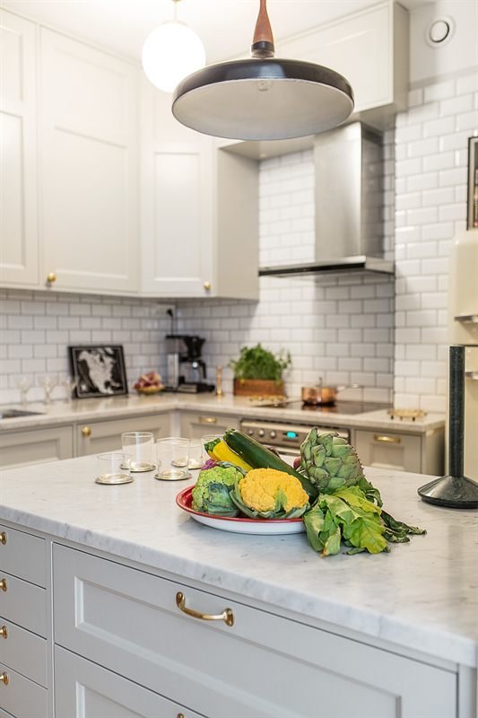 Фото из портфолио Шведская квартира с Северо-Европейским дизайном – фотографии дизайна интерьеров на INMYROOM