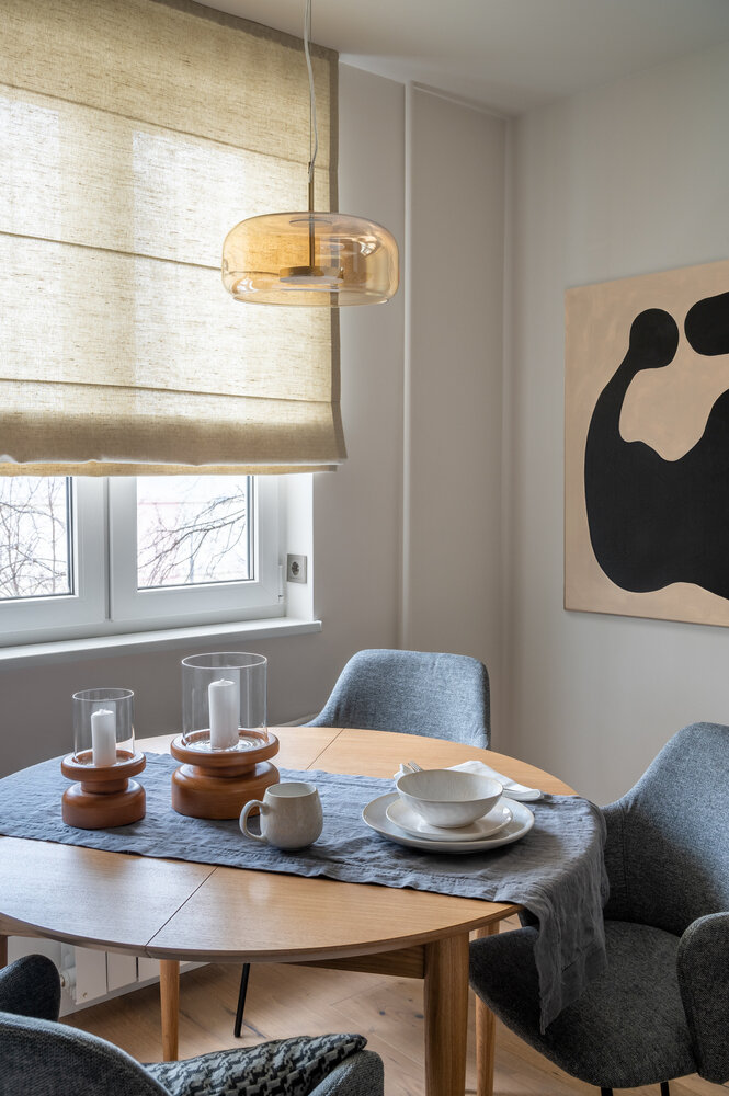 Фотография: Кухня и столовая в стиле Современный, Квартира, Проект дня, Москва, П-44, Панельный дом, 3 комнаты, 60-90 метров, Елизавета Матвейко – фото на INMYROOM Фотография: Кухня и столовая в стиле Современный, Квартира, Проект дня, Москва, П-44, Панельный дом, 3 комнаты, 60-90 метров, Елизавета Матвейко – фото на INMYROOM