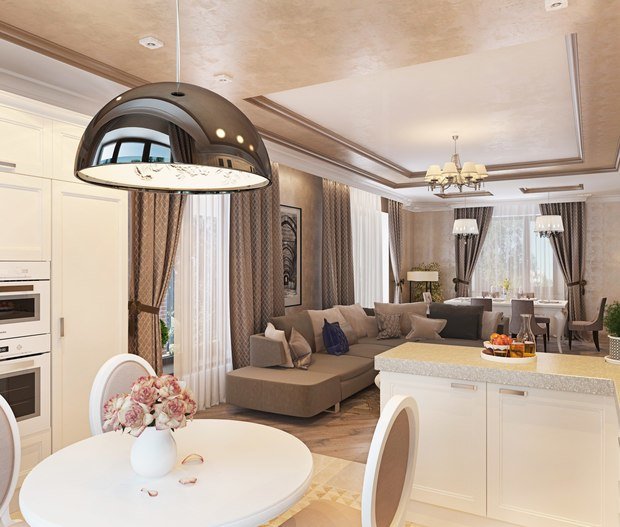 Фото из портфолио Дом в Долгом Буераке (240 кв.м) – фотографии дизайна интерьеров на INMYROOM