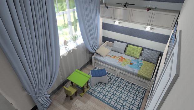 Фото из портфолио Детская – фотографии дизайна интерьеров на INMYROOM