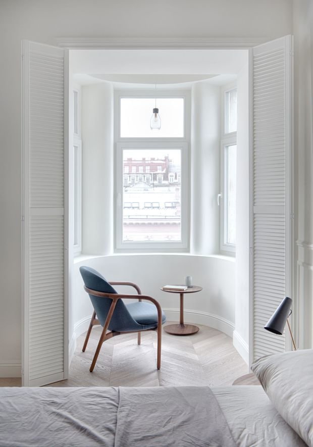 Фотография: Балкон в стиле Скандинавский, Минимализм, Эклектика, Квартира, Проект недели, Санкт-Петербург, Кирпичный дом, 4 и больше, Более 90 метров, INT2architecture – фото на INMYROOM