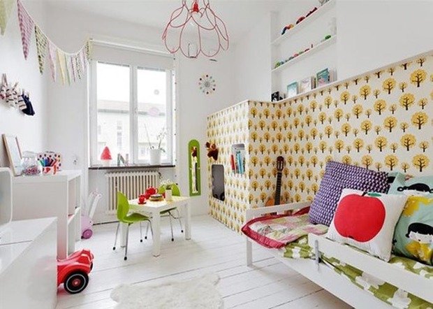 Фотография: Детская в стиле Скандинавский, Современный – фото на INMYROOM