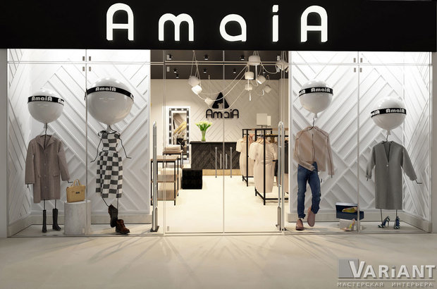 Фото из портфолио Интерьер бутика «AmaiA» – фотографии дизайна интерьеров на INMYROOM
