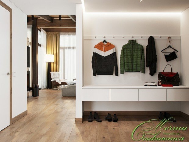 Фото из портфолио Интерьеры дома над прудом в свободном стиле – фотографии дизайна интерьеров на INMYROOM