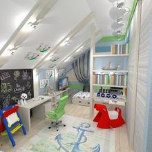 Фото из портфолио Дизайн-проект загородного дома в стиле эклектика (кантри, прованс, этнический стиль) – фотографии дизайна интерьеров на INMYROOM