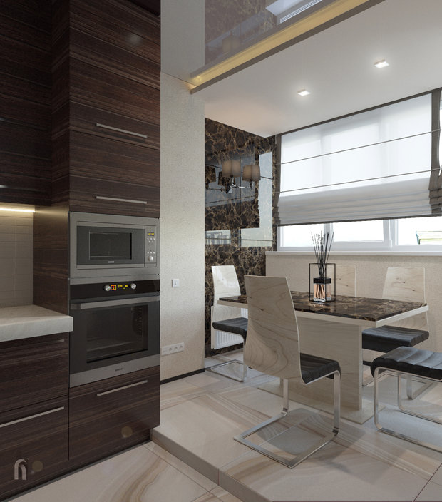 Фото из портфолио apartament in Odessa 100 sq.m – фотографии дизайна интерьеров на INMYROOM