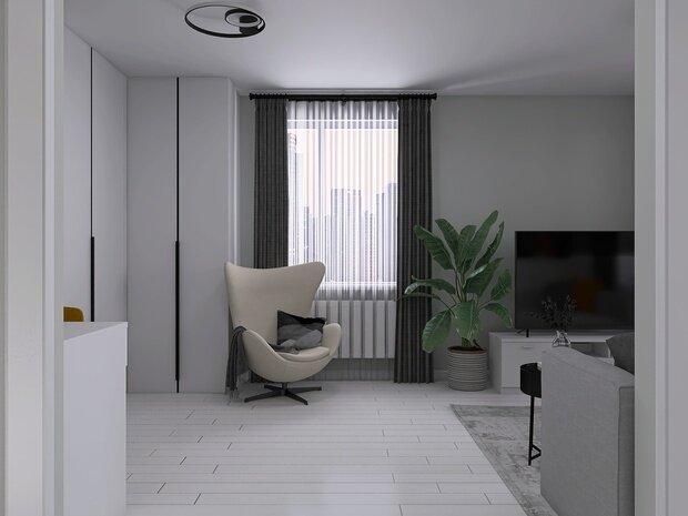 Фото из портфолио «САДОВАЯ» – фотографии дизайна интерьеров на INMYROOM