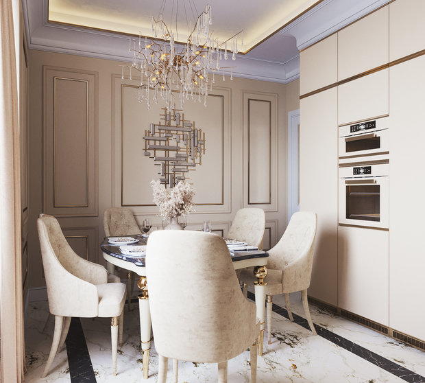 Фото из портфолио В блеске латуни – фотографии дизайна интерьеров на INMYROOM