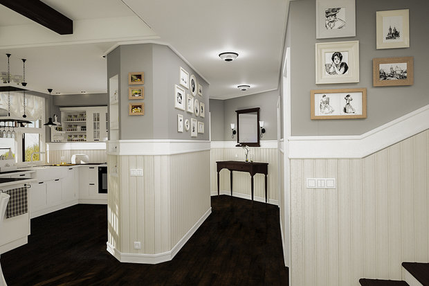 Фото из портфолио ДОМ В АМЕРИКАНСКОМ СТИЛЕ – фотографии дизайна интерьеров на INMYROOM