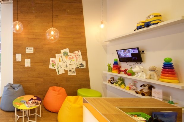 Фото из портфолио Детский центр. Ресепшн. – фотографии дизайна интерьеров на INMYROOM