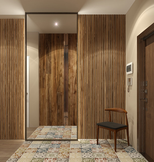 Фото из портфолио SUNNY STUDIO IN THE CITY CENTER – фотографии дизайна интерьеров на INMYROOM