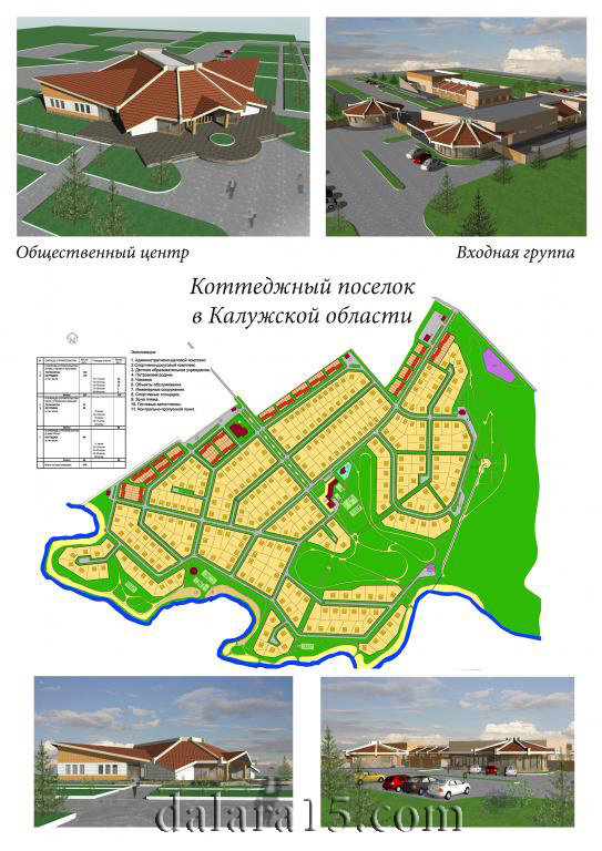 Фото из портфолио Коттеджный поселок в Калужской области – фотографии дизайна интерьеров на InMyRoom.ru