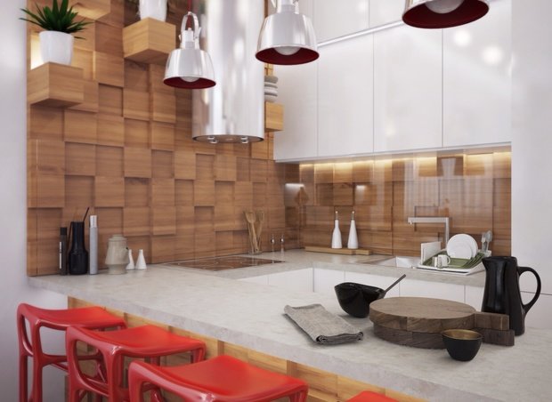 Фото из портфолио Яркое настроение – фотографии дизайна интерьеров на INMYROOM