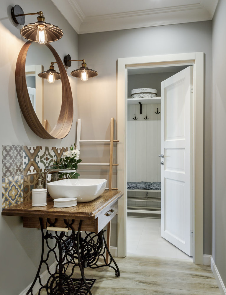 Фотография: Ванная в стиле Скандинавский, Квартира, Советы, Проект недели, Москва, 1 комната, 2 комнаты, до 40 метров, 40-60 метров, ирина носова, ПРЕМИЯ INMYROOM – фото на INMYROOM