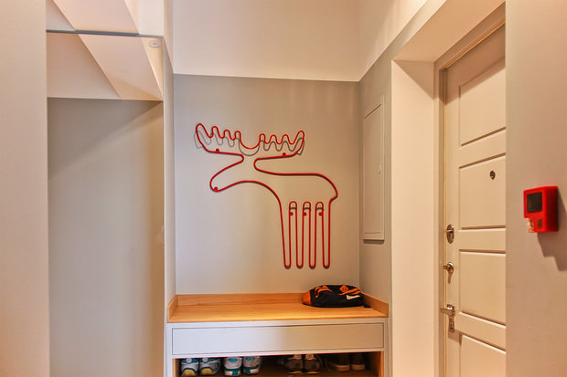 Фотография: Прихожая в стиле Современный, Квартира, Дома и квартиры, Минимализм, Проект недели – фото на INMYROOM