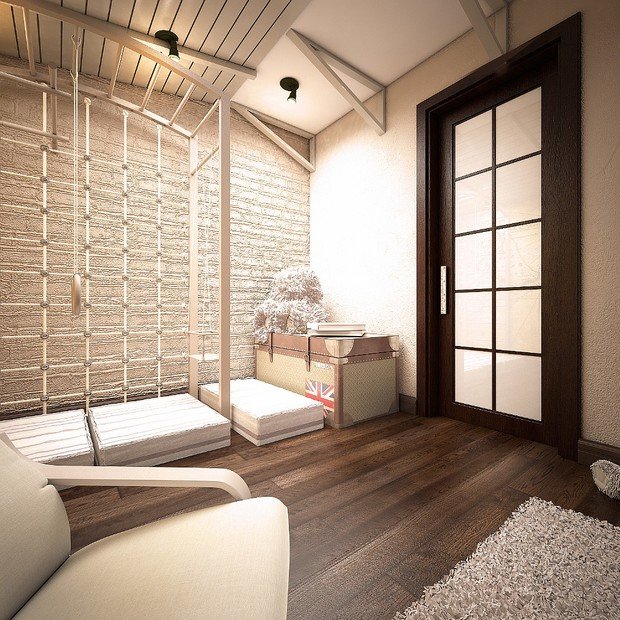 Фото из портфолио Квартира для пары с детьми – фотографии дизайна интерьеров на INMYROOM