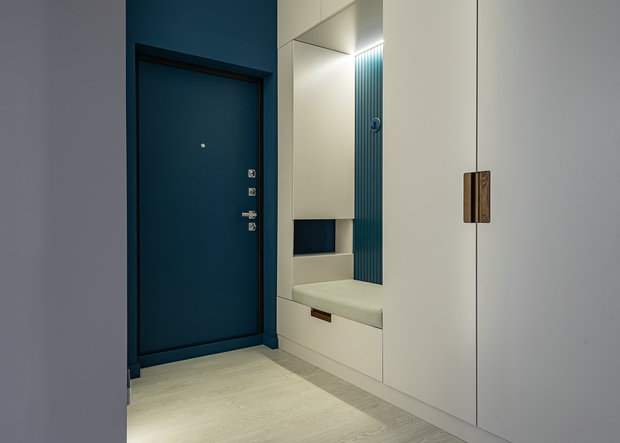 Фотография: Прихожая в стиле Современный, Минимализм, Скандинавский, Квартира, Проект недели, Ростов-на-Дону, 4 и больше, Более 90 метров, L.I.S.T., Ирина Власова – фото на INMYROOM