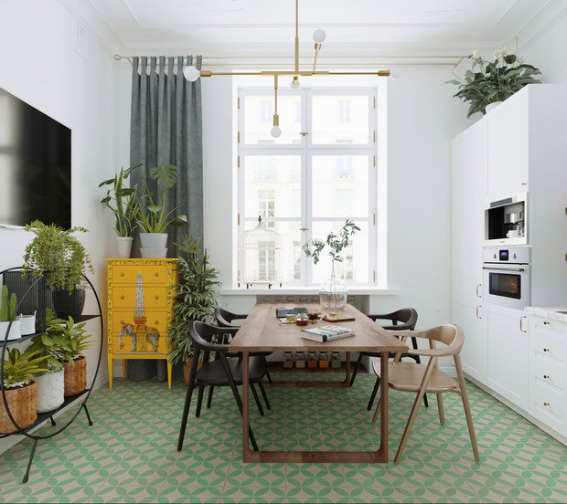 Фото из портфолио Интерьер 3-к. квартиры на 1-й Тверской-Ямской улице в Москве – фотографии дизайна интерьеров на INMYROOM