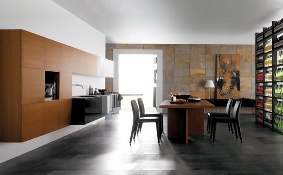 Фотография: Кухня и столовая в стиле Современный, Хай-тек – фото на InMyRoom.ru