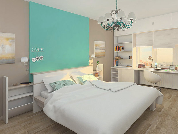 Фотография: Спальня в стиле Скандинавский, Современный – фото на INMYROOM