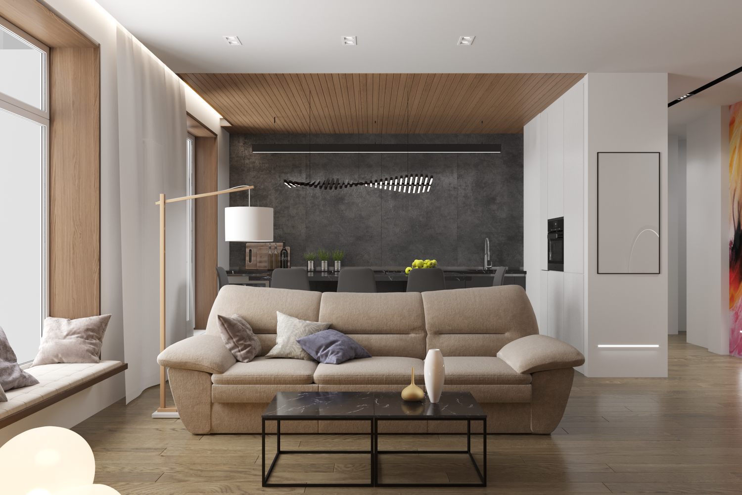 Фотография: Гостиная в стиле Современный, Квартира, Проект дня, Красногорск, Виктория Золина, Zi-Design Interiors, 4 и больше, Более 90 метров, Катерина Старикова – фото на INMYROOM Фотография: Гостиная в стиле Современный, Квартира, Проект дня, Красногорск, Виктория Золина, Zi-Design Interiors, 4 и больше, Более 90 метров, Катерина Старикова – фото на INMYROOM