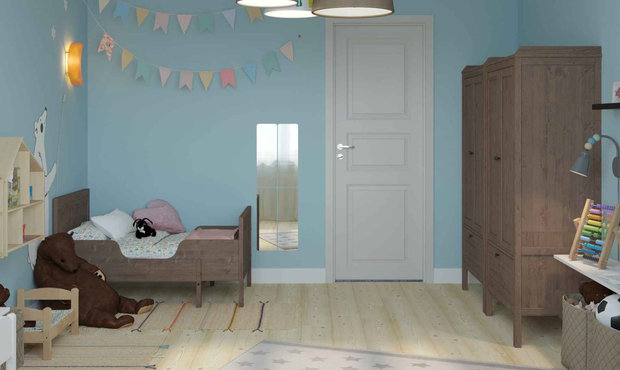 Фотография: Детская в стиле Скандинавский, Советы, КОПЭ, Мила Колпакова, ИКЕА, КОПЭ-85 – фото на INMYROOM