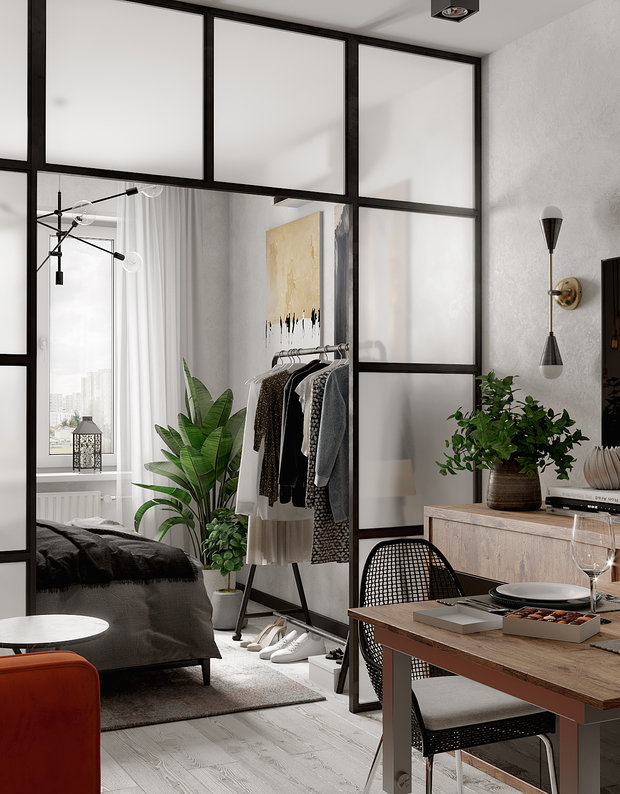 Фото из портфолио Уютный loft – фотографии дизайна интерьеров на INMYROOM