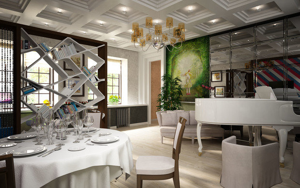 Фото из портфолио Музыкальная комната творческой натуры – фотографии дизайна интерьеров на INMYROOM