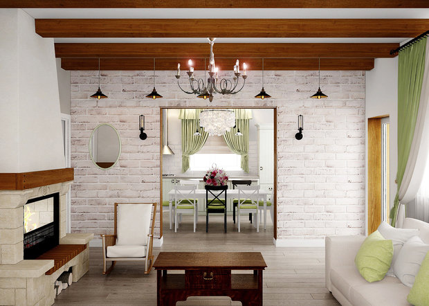 Фото из портфолио Дом в Красногорске – фотографии дизайна интерьеров на INMYROOM