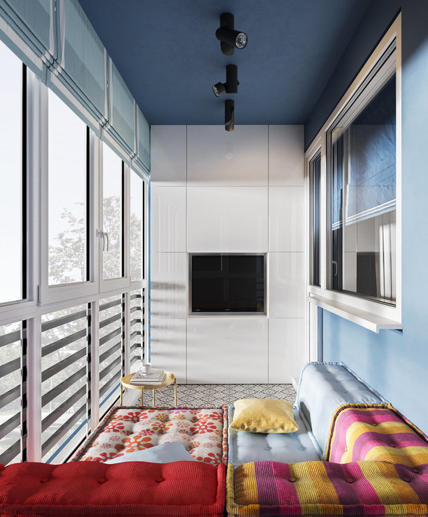 Фотография: Балкон в стиле Минимализм, Гид, как оформить балкон – фото на INMYROOM