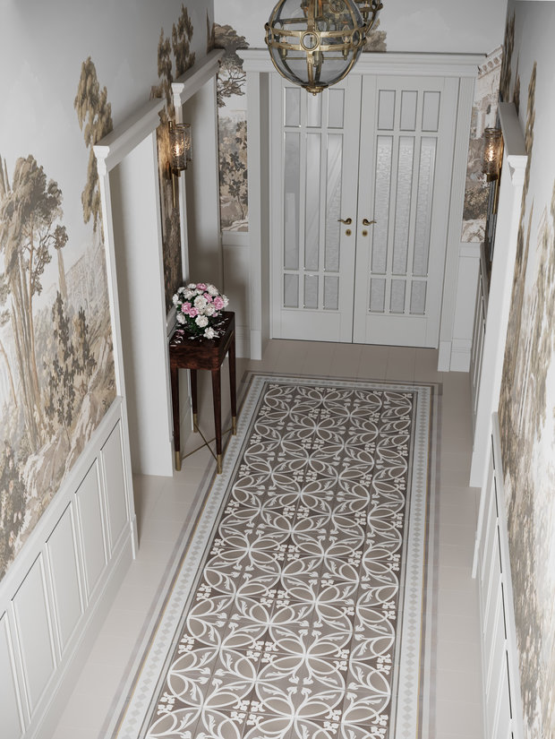 Фото из портфолио Романтичная неоклассика. Дом в Калининграде. – фотографии дизайна интерьеров на INMYROOM