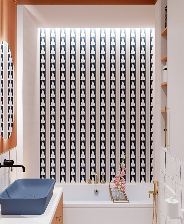 Фотография: Ванная в стиле Современный, Квартира, Студия, Проект недели, Москва, до 40 метров, АРИНА ТРОИЛОВА – фото на INMYROOM