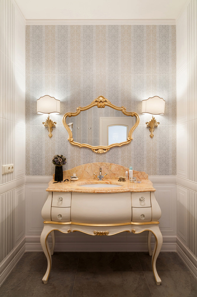 Фотография: Ванная в стиле Классический, Квартира, Дома и квартиры, Проект недели, Москва – фото на INMYROOM