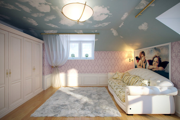 Фото из портфолио Дом в легкой классике – фотографии дизайна интерьеров на INMYROOM
