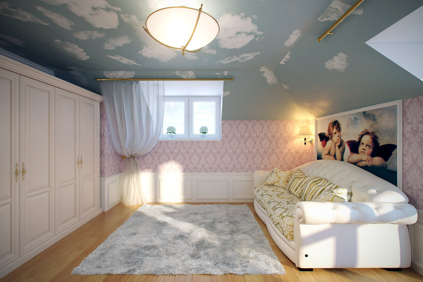 Фото из портфолио Дом в легкой классике – фотографии дизайна интерьеров на INMYROOM Фото из портфолио Дом в легкой классике – фотографии дизайна интерьеров на INMYROOM