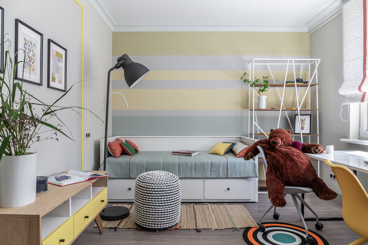 Фотография: Детская в стиле Современный, Квартира, Проект недели, Москва, 3 комнаты, Евгения Лебедева – фото на INMYROOM Фотография: Детская в стиле Современный, Квартира, Проект недели, Москва, 3 комнаты, Евгения Лебедева – фото на INMYROOM