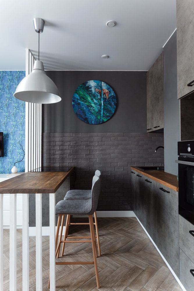 Фотография: Кухня и столовая в стиле Скандинавский, Современный, Малогабаритная квартира, Квартира, Студия, Проект недели, Санкт-Петербург, до 40 метров, Светлана Куксова – фото на INMYROOM Фотография: Кухня и столовая в стиле Скандинавский, Современный, Малогабаритная квартира, Квартира, Студия, Проект недели, Санкт-Петербург, до 40 метров, Светлана Куксова – фото на INMYROOM