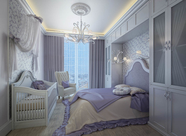 Фото из портфолио Этюд в розовых тонах – фотографии дизайна интерьеров на INMYROOM