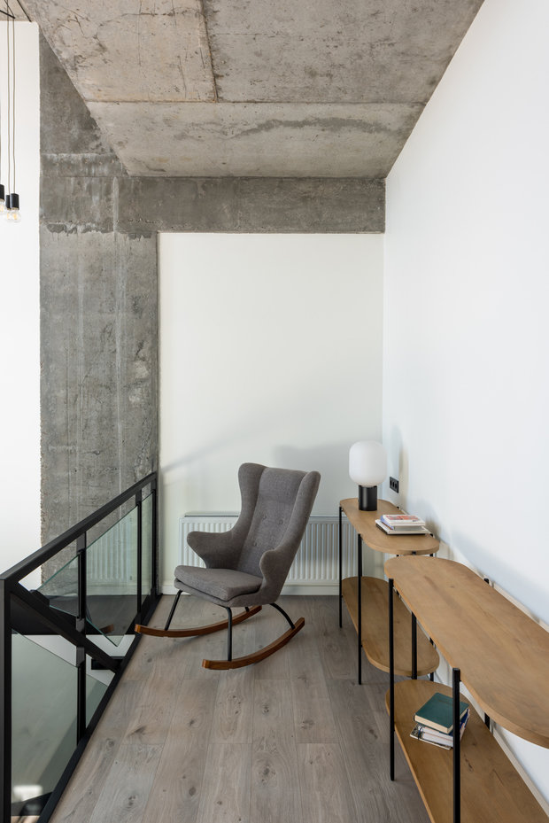 Фотография: Кабинет в стиле Лофт, Современный, Квартира, Проект дня, Киев, PLANiUM, 4 и больше, Более 90 метров – фото на INMYROOM