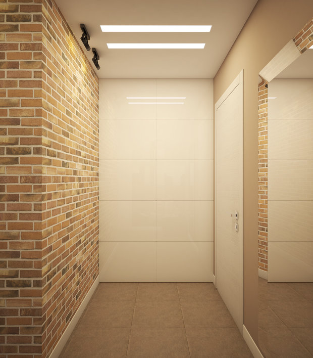 Фото из портфолио Однокомнатная квартира в типовом доме П44-Т – фотографии дизайна интерьеров на INMYROOM